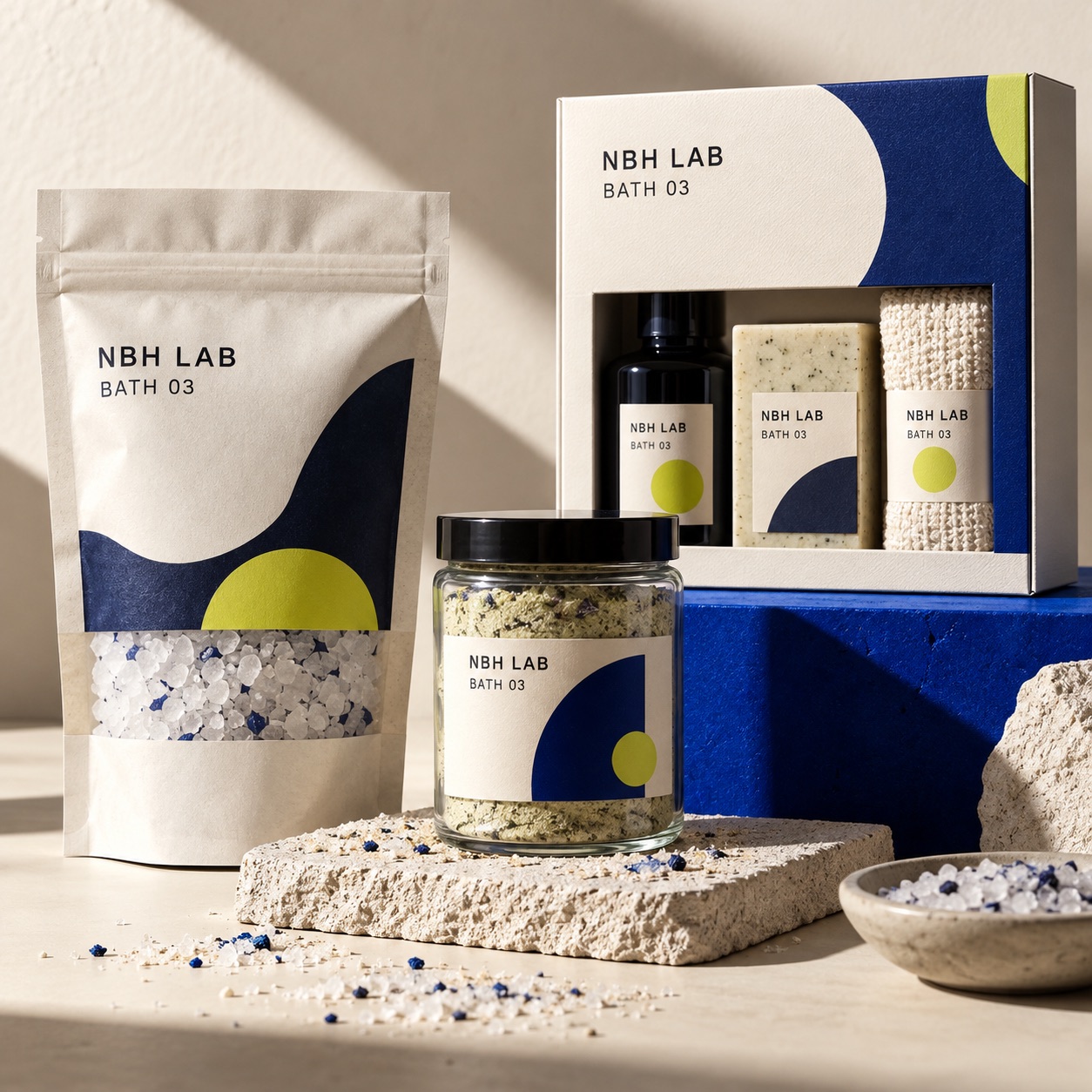 NBH LAB Bath 03 沐浴產品概念圖